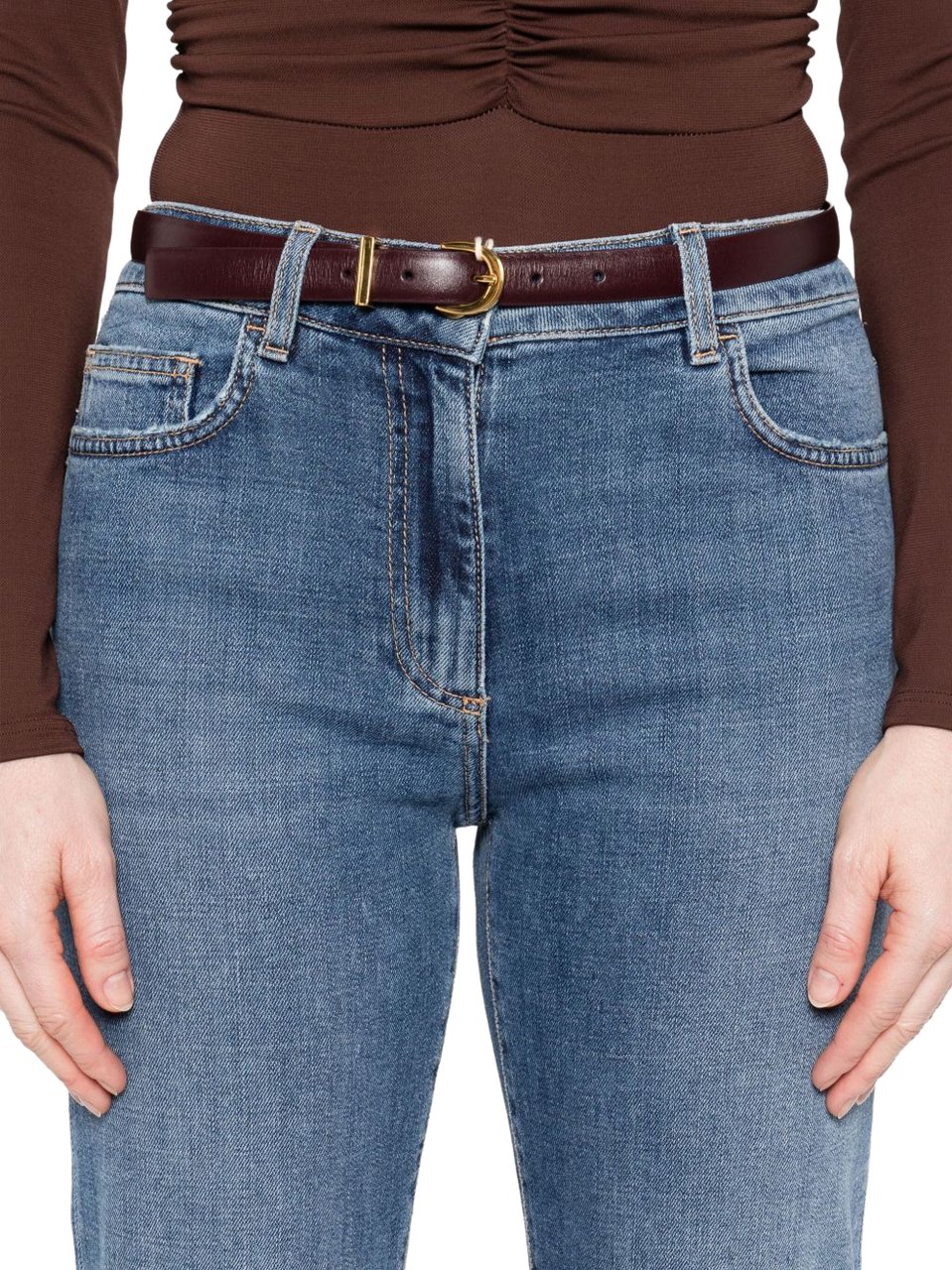 Elisabetta Franchi Jeans Blue Blauw