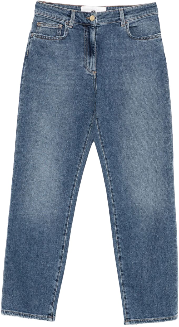 Elisabetta Franchi Jeans Blue Blauw