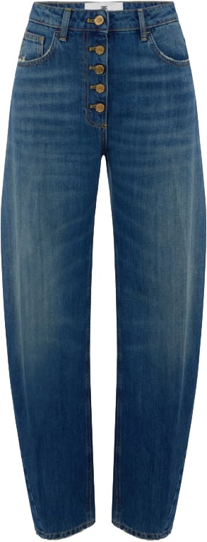 Elisabetta Franchi Jeans Blu Blauw