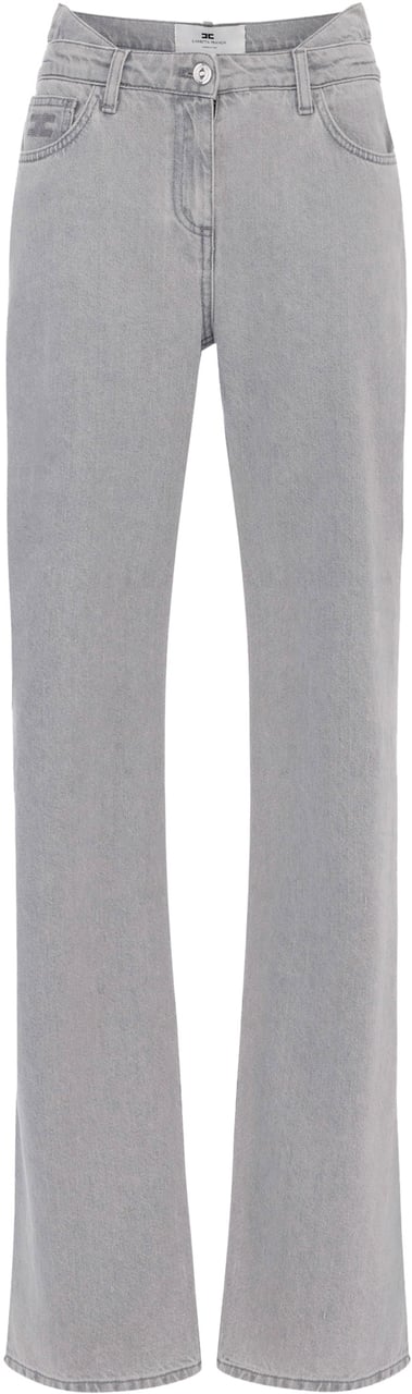 Elisabetta Franchi Jeans Grey Grijs