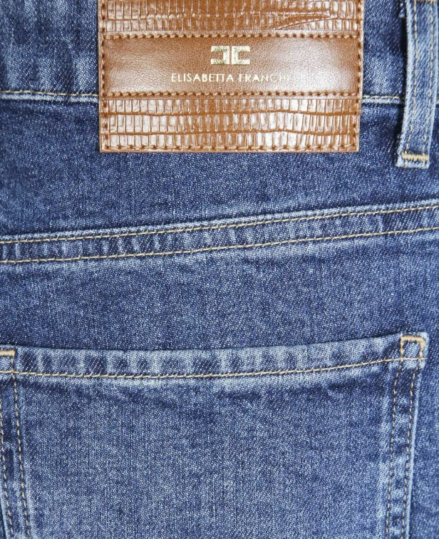 Elisabetta Franchi Jeans Blu Blauw