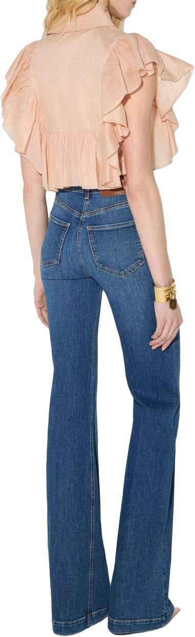 Elisabetta Franchi Jeans Navy Blauw
