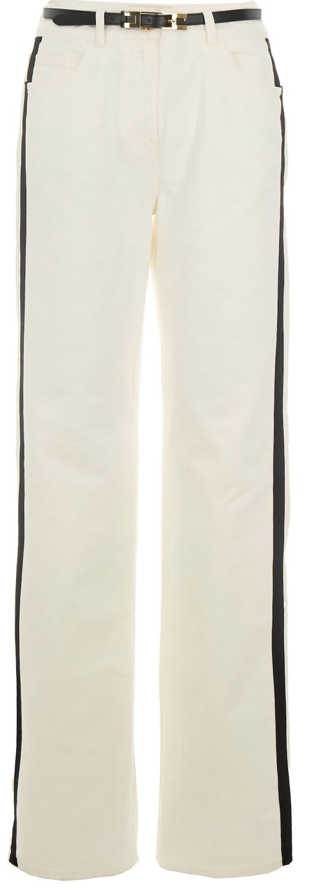 Elisabetta Franchi Jeans White Wit