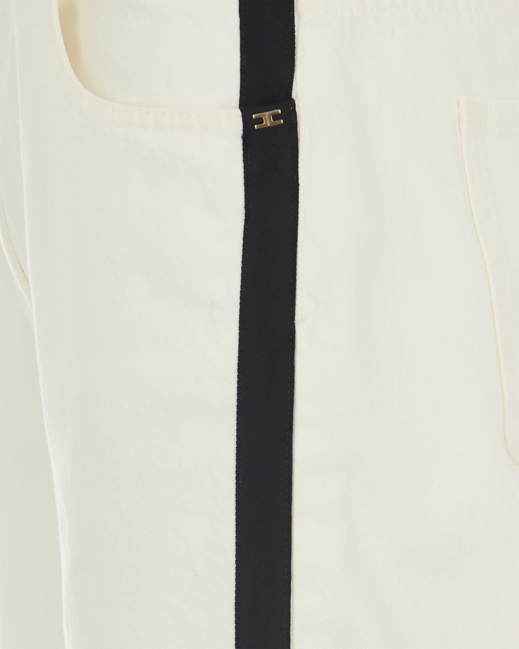 Elisabetta Franchi Jeans White Wit
