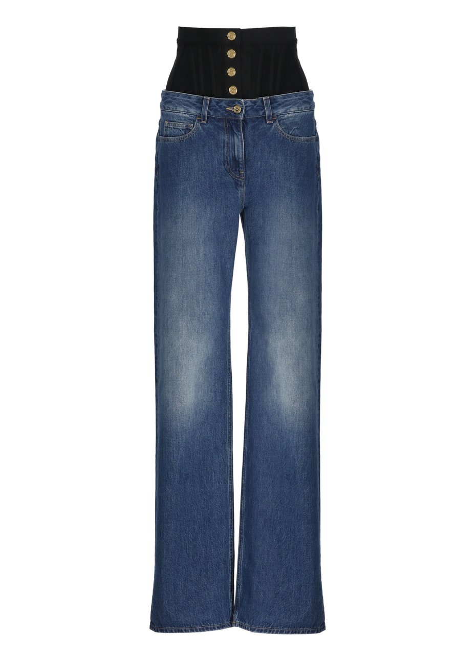 Elisabetta Franchi Jeans Blue Blauw