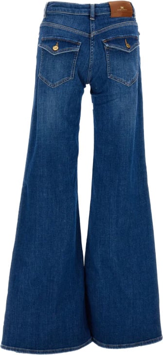 Elisabetta Franchi Jeans Blu Blauw