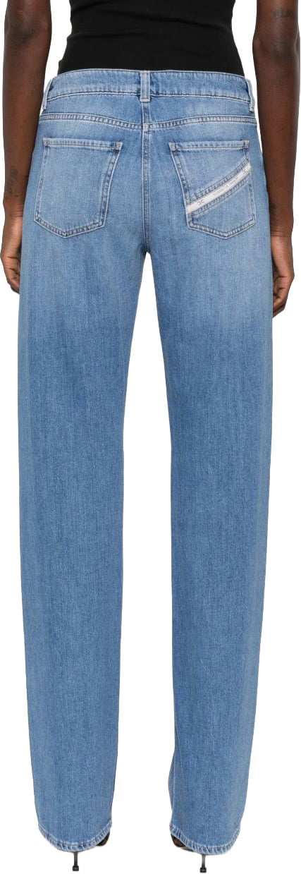 Elisabetta Franchi Jeans Clear Blue Blauw