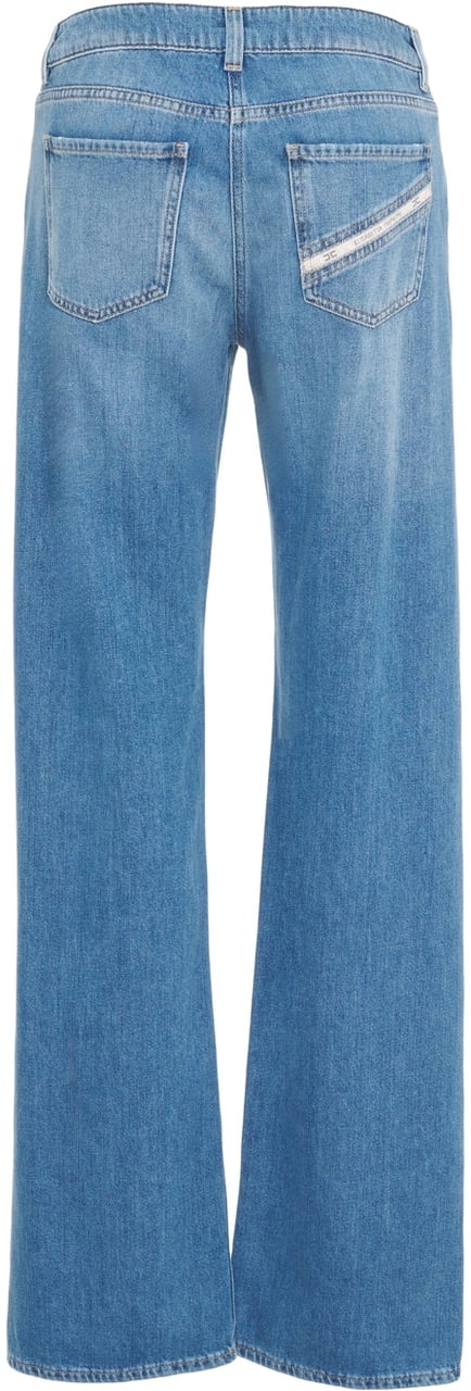 Elisabetta Franchi Wide leg jeans Blauw