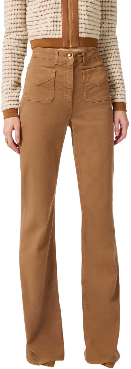 Elisabetta Franchi Jeans Daino Beige