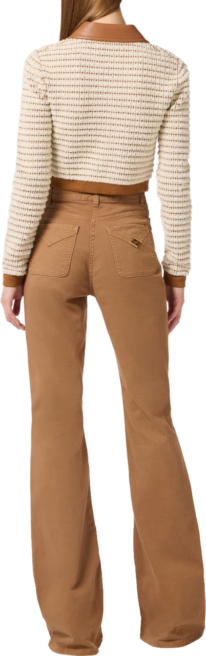Elisabetta Franchi Jeans Daino Beige
