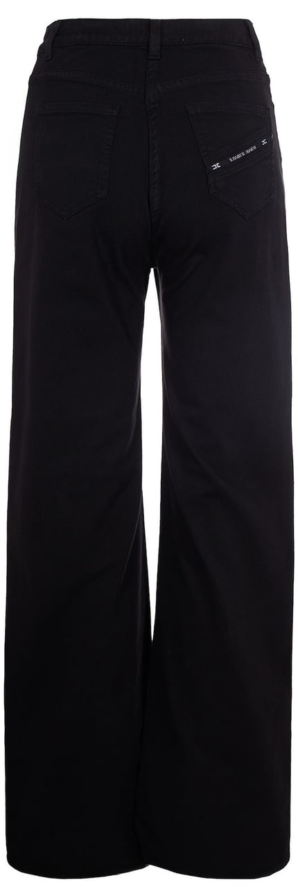 Elisabetta Franchi Trousers Black Zwart