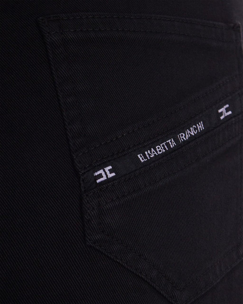 Elisabetta Franchi Trousers Black Zwart