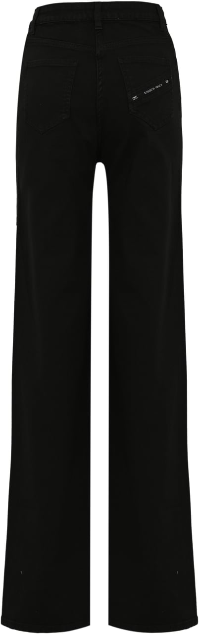 Elisabetta Franchi Trousers Black Zwart