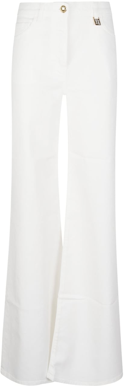 Elisabetta Franchi Jeans White Wit