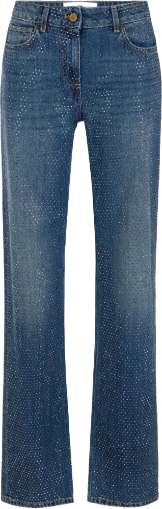 Elisabetta Franchi Jeans Navy Blauw