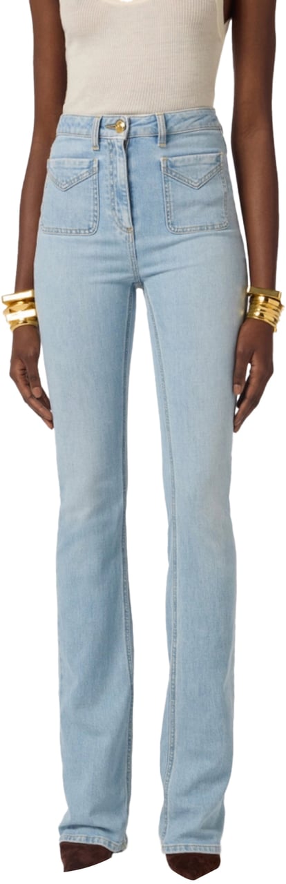 Elisabetta Franchi Jeans Blue Blauw