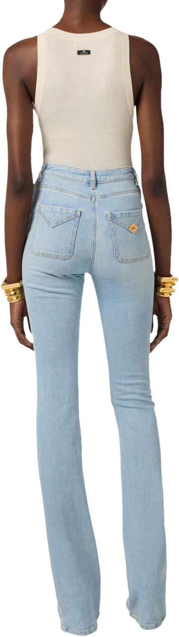 Elisabetta Franchi Elisabetta Franchi Women's Jeans Trousers Jeans Lichtblauw Pj24n61e2 Blauw
