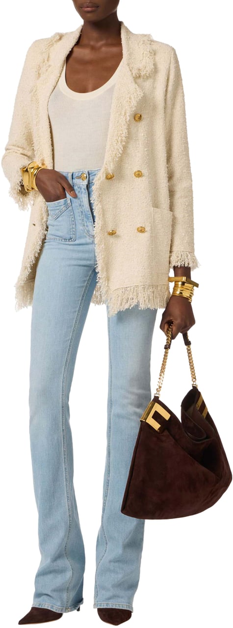 Elisabetta Franchi Elisabetta Franchi Women's Jeans Trousers Jeans Lichtblauw Pj24n61e2 Blauw