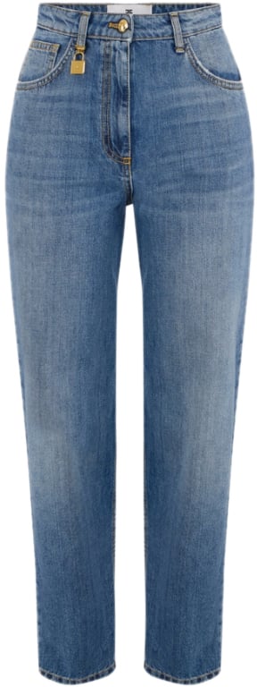 Elisabetta Franchi Jeans Blue Blauw