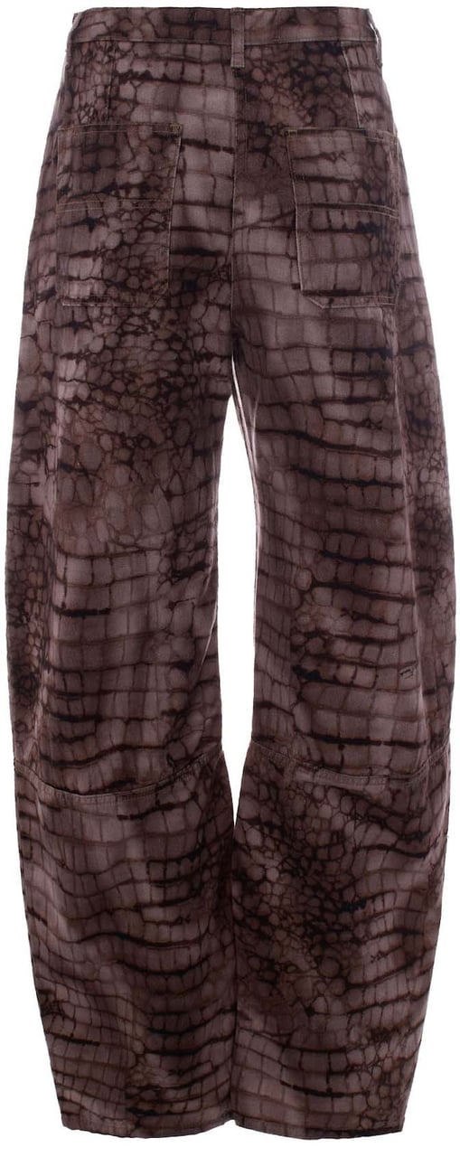 Elisabetta Franchi Jeans Brown Bruin