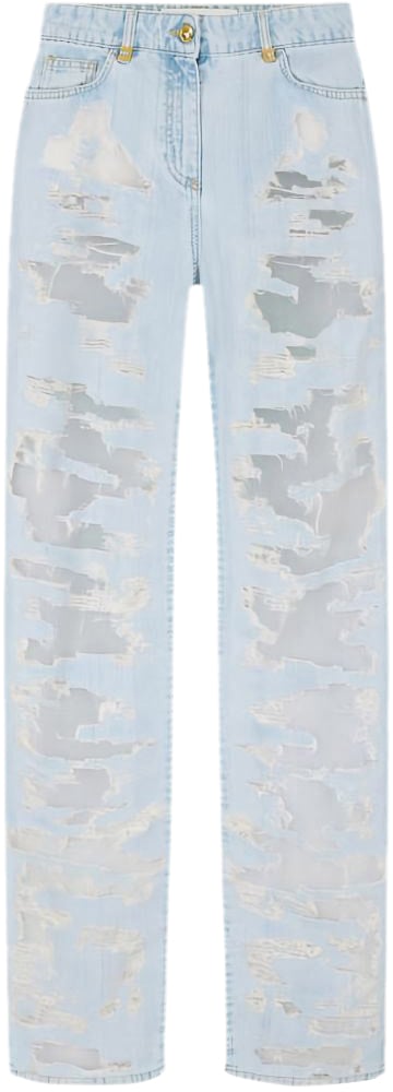 Elisabetta Franchi Jeans Clear Blue Blauw