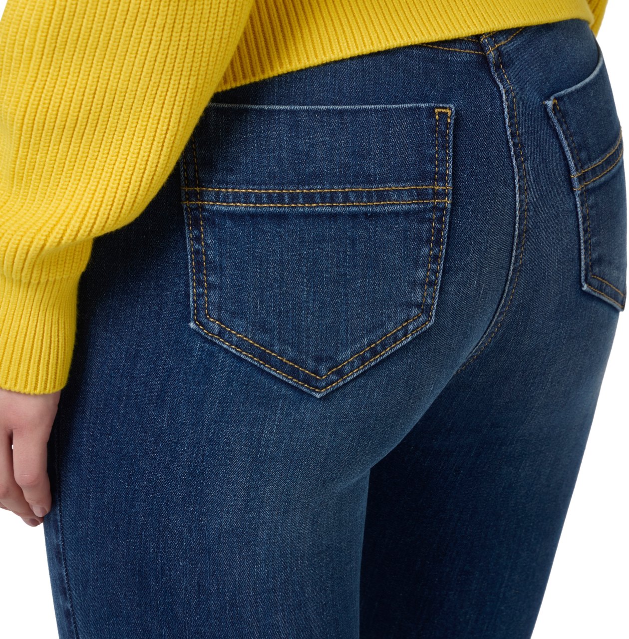 Elisabetta Franchi Jeans Blue Denim Blauw