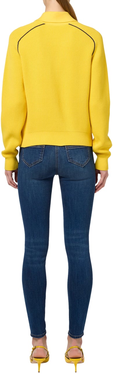 Elisabetta Franchi Jeans Blue Denim Blauw