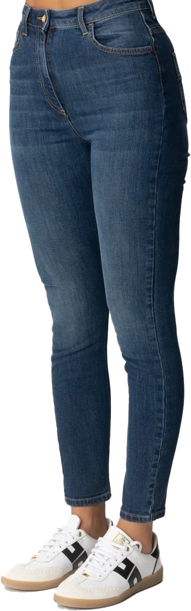 Elisabetta Franchi Jeans Blue Blauw