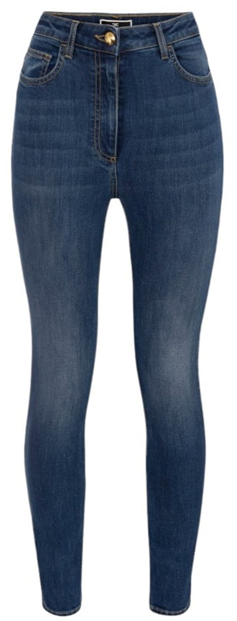 Elisabetta Franchi Jeans Blue Blauw