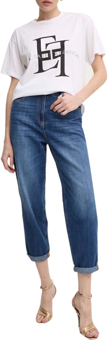 Elisabetta Franchi Jeans Blue Blauw