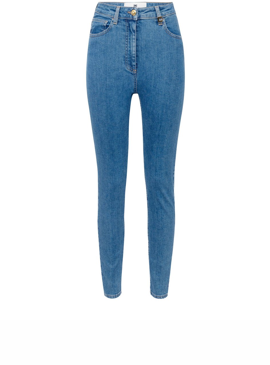 Elisabetta Franchi Jeans Blue Blauw