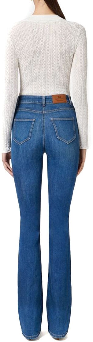 Elisabetta Franchi Jeans Blue Blauw