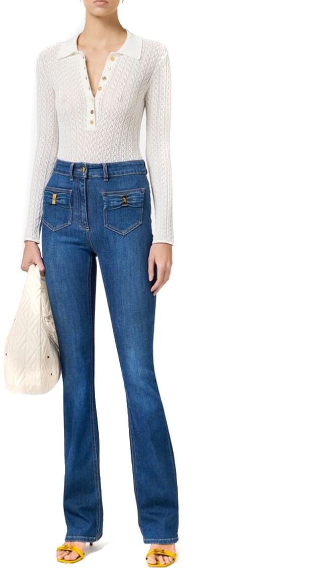 Elisabetta Franchi Elisabetta Franchi PJ88N51E2104 Blauw