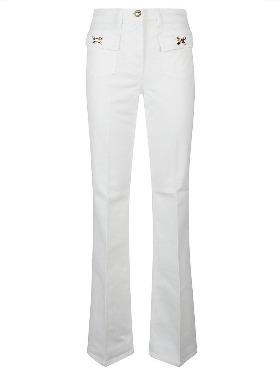 Elisabetta Franchi Jeans White Wit