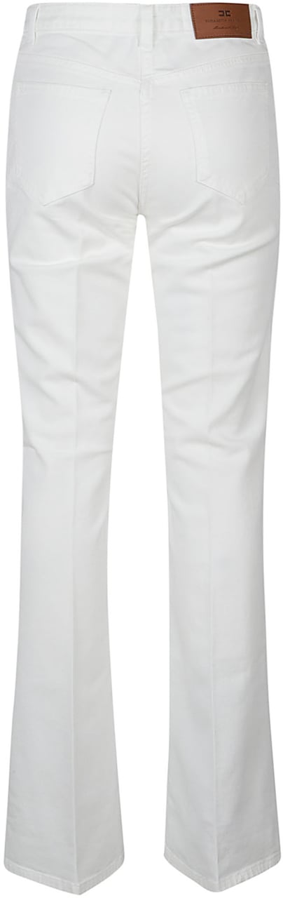Elisabetta Franchi Jeans White Wit