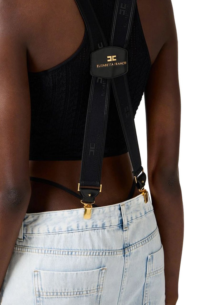 Elisabetta Franchi Jeans Blue Blauw