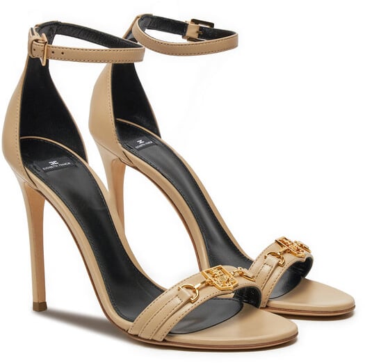 Elisabetta Franchi Sandals Beige Beige