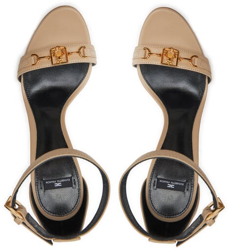 Elisabetta Franchi Sandals Beige Beige
