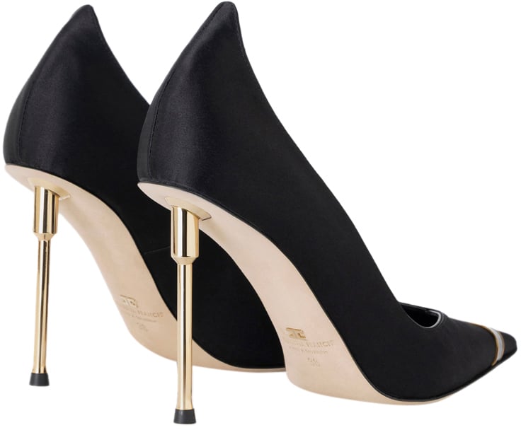 Elisabetta Franchi With Heel Black Zwart