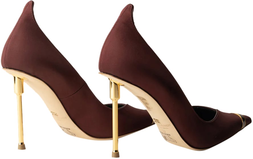 Elisabetta Franchi With Heel Merlot Rood