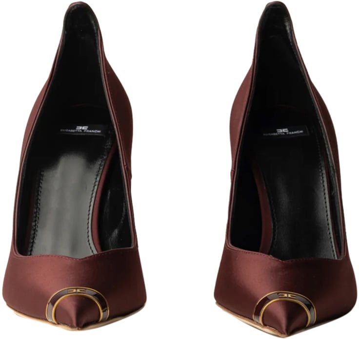 Elisabetta Franchi With Heel Merlot Rood