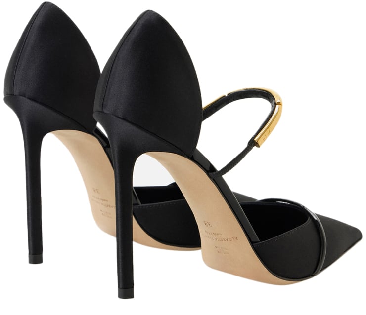 Elisabetta Franchi Sandals Black Zwart