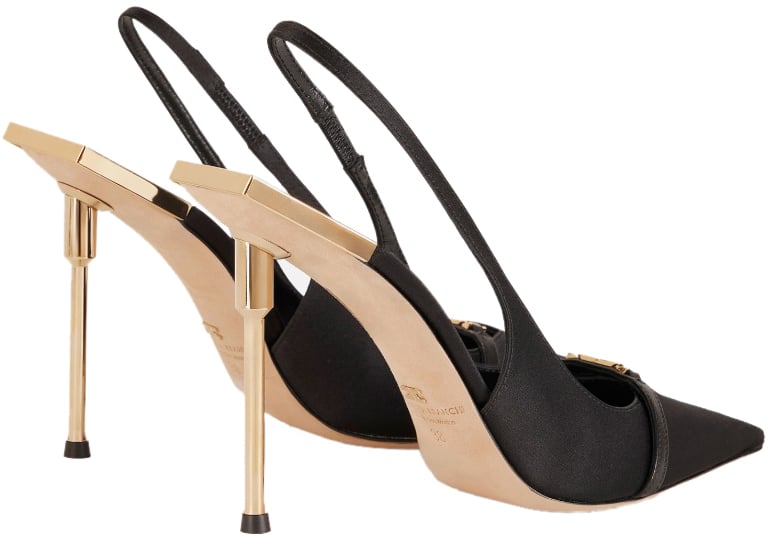 Elisabetta Franchi With Heel Black Zwart