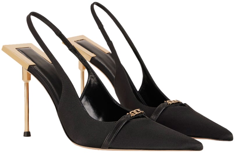 Elisabetta Franchi With Heel Black Zwart