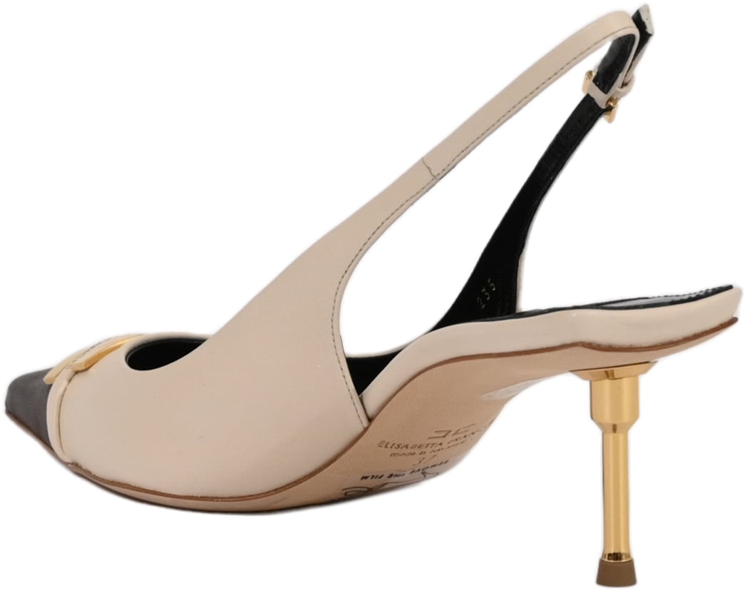 Elisabetta Franchi Sandals Burro/Cacao Beige