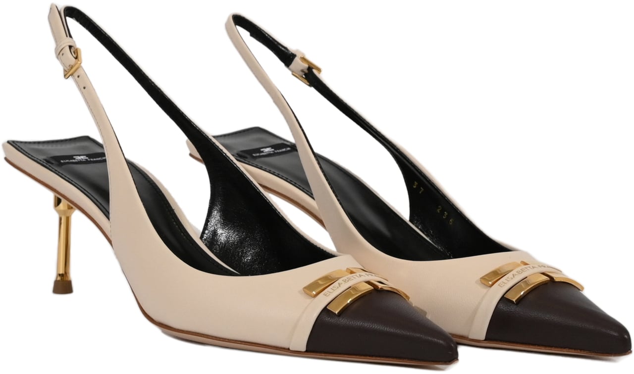 Elisabetta Franchi Sandals Burro/Cacao Beige