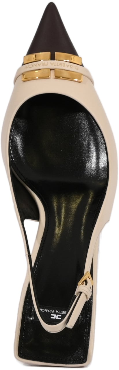 Elisabetta Franchi Sandals Burro/Cacao Beige