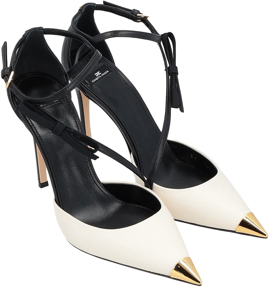 Elisabetta Franchi Sandals Neroburro Zwart