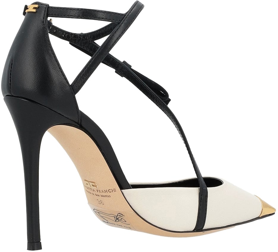 Elisabetta Franchi Sandals Neroburro Zwart