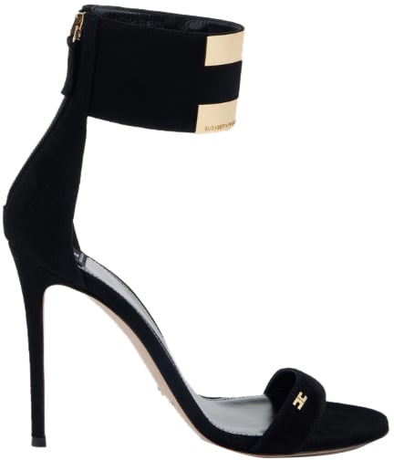 Elisabetta Franchi Sandals Black Zwart